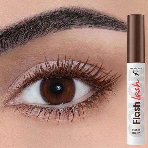 ریمل قهوهای گلدن رز مدل FLASH LASH