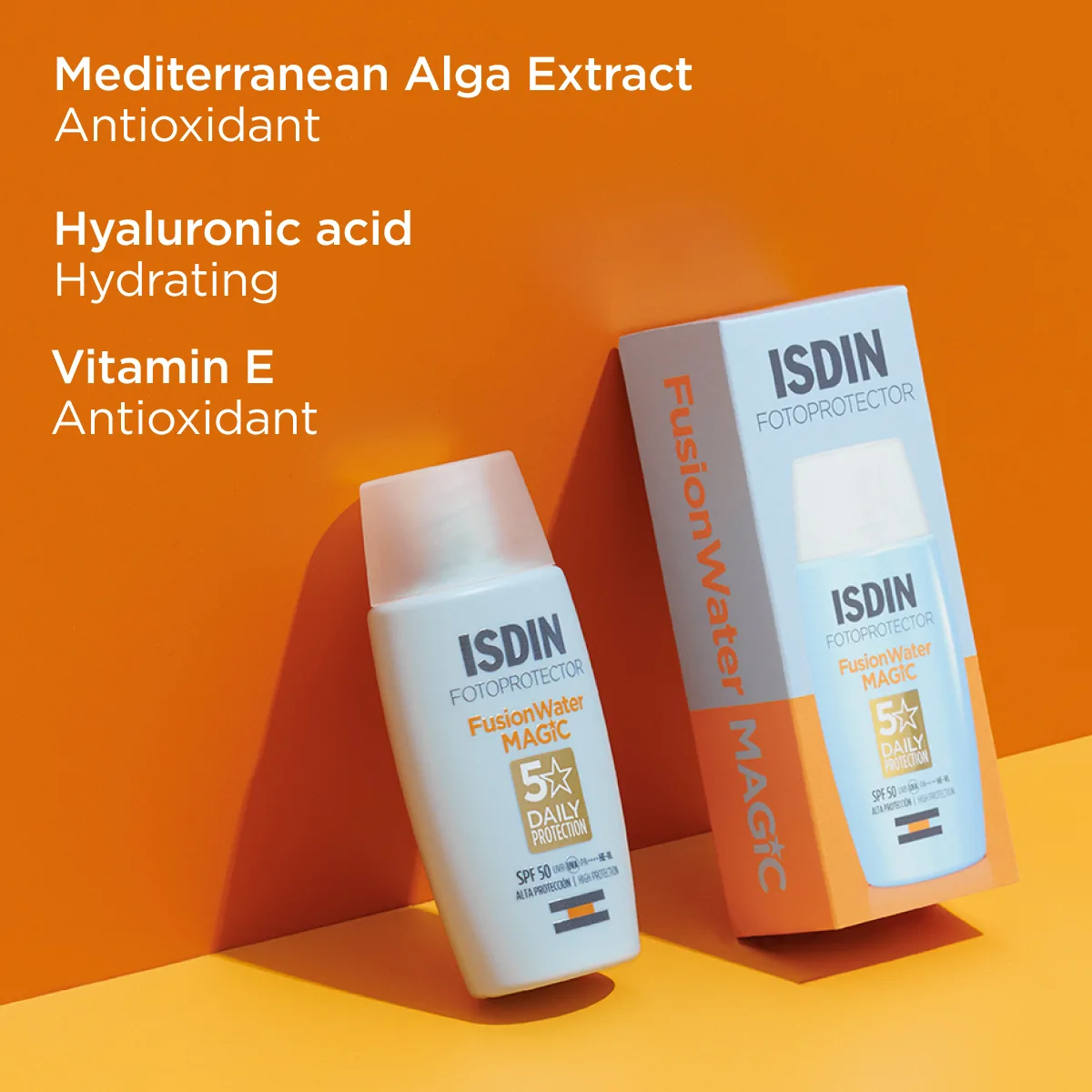 ضدآفتاب مجیک فیوژن واتر SPF50 ایزدین (بدون رنگ)