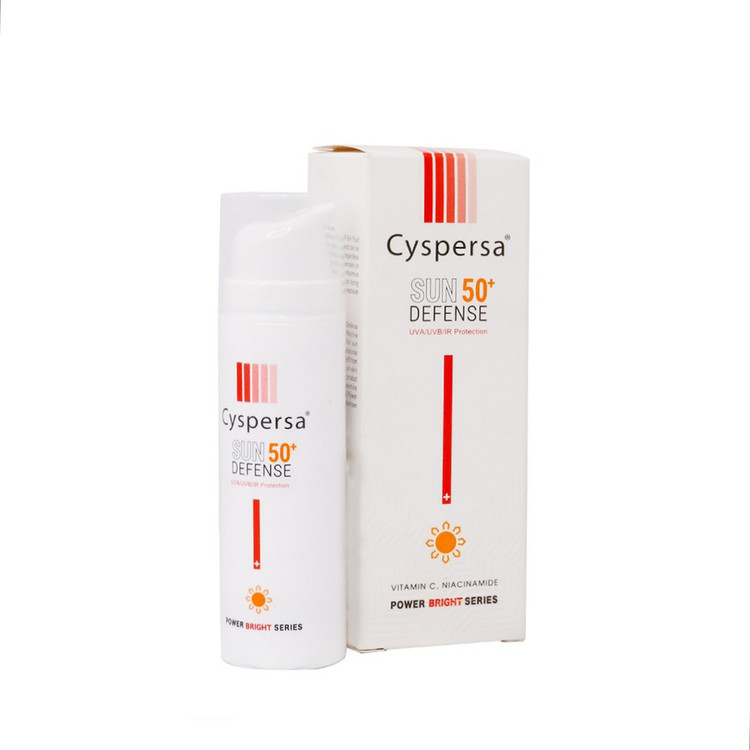 ضدآفتاب و روشن کننده سیسپرسا SPF50 (بدون رنگ)