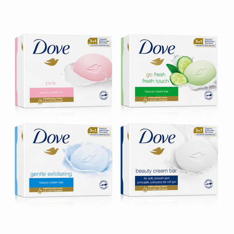 صابون کرمی داو مدل Beauty Cream Bar