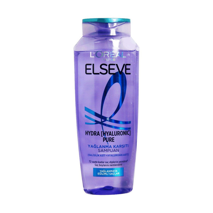 شامپو لورآل L'OREAL بنفش مدل Hydra Hyaluronic Pure