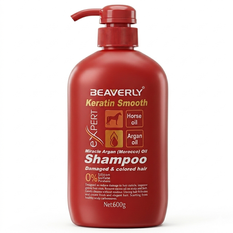 شامپو کراتین بیورلی BEAVERLY (فاقد سولفات)