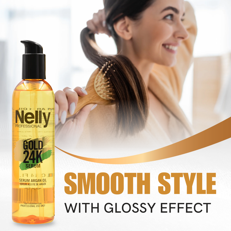 روغن آرگان نلى Nelly سرى Gold 24K