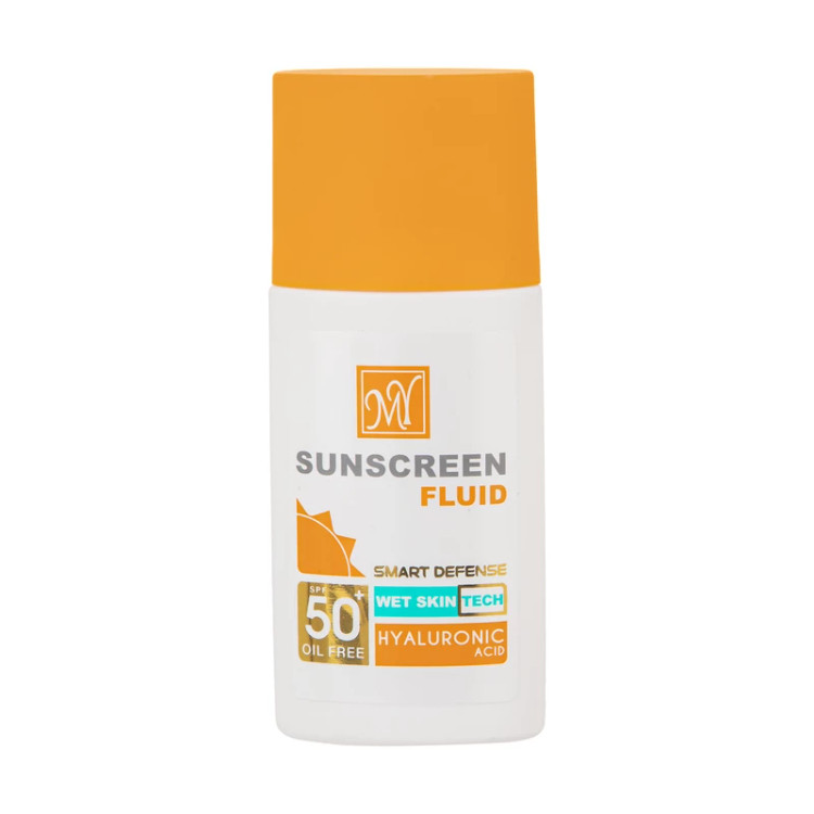 ضدآفتاب فلوئیدی MY مدل هیالورونیک اسید SPF50 (بدون رنگ)