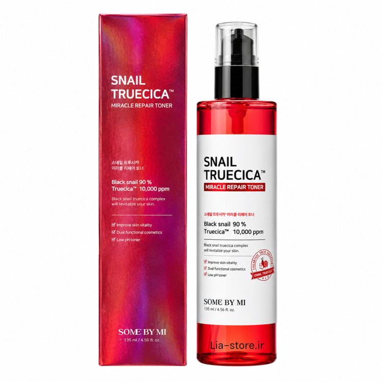 تونر ترمیم کننده حلزون Snail Truecica سام بای می