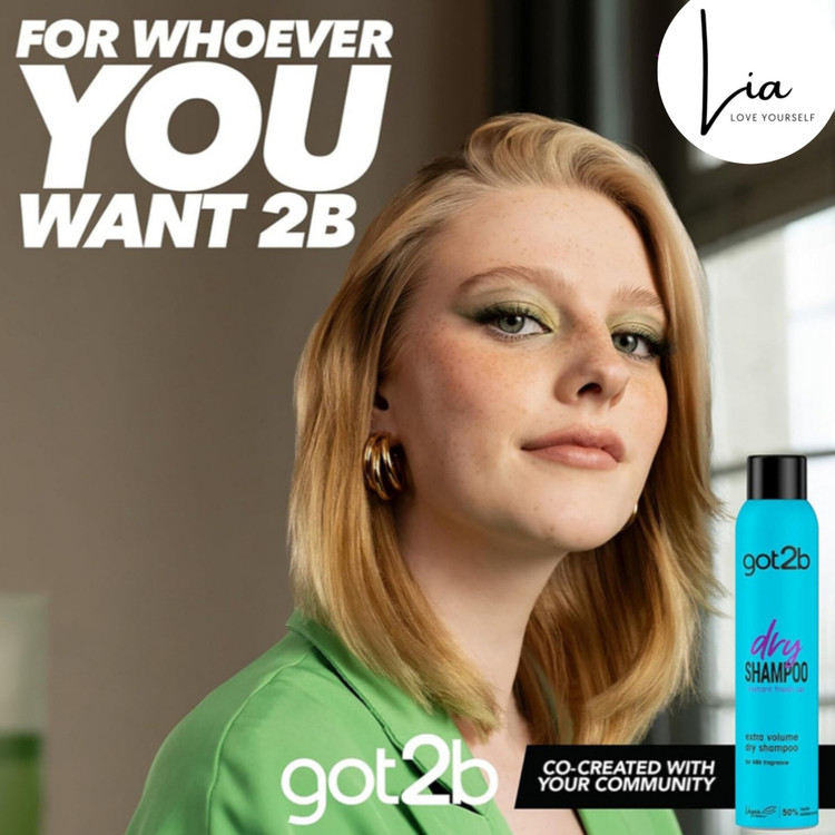 شامپو خشک گات تو بی (GOT2B) مدل EXTRA VOLUME