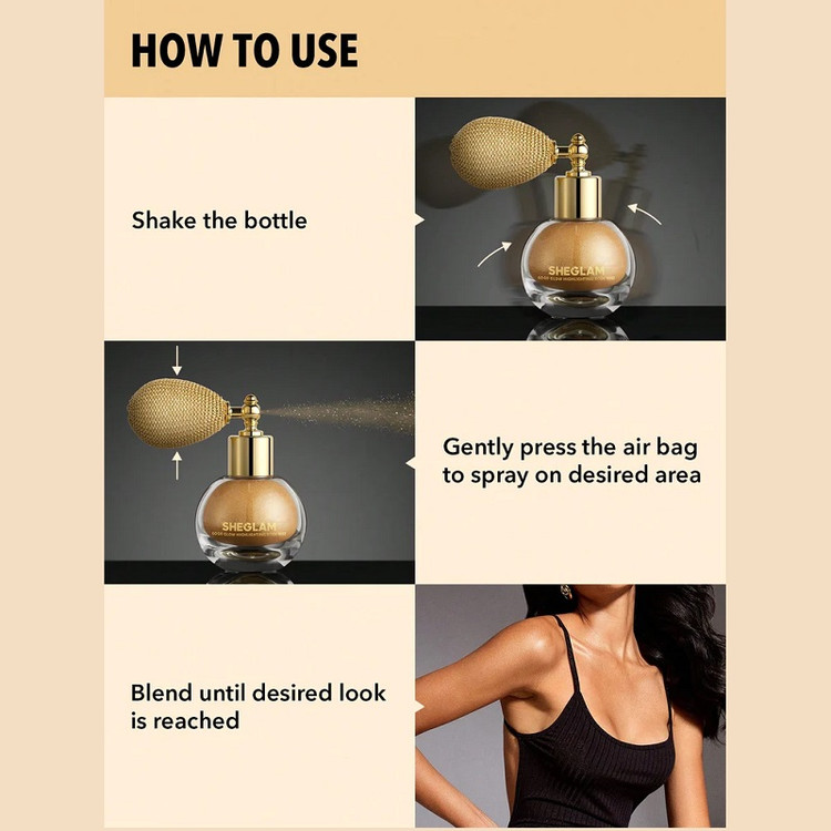 شیمر بدن شیگلم SHEGLAM