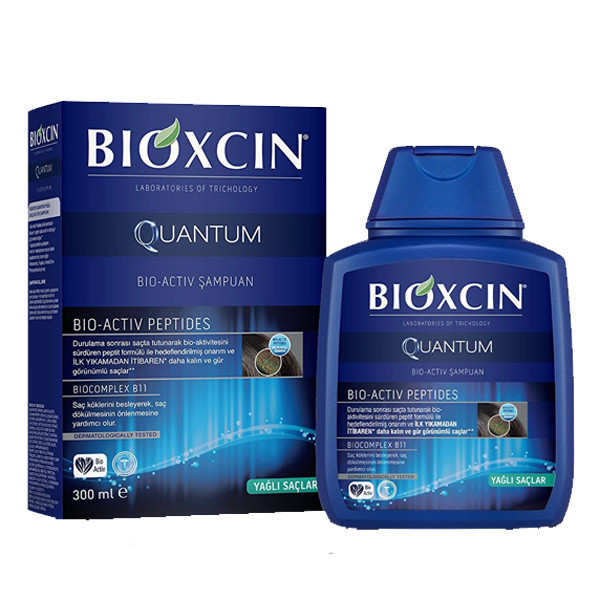 شامپو ضد ریزش و تقویت کننده بیوکسین مدل QUANTUM